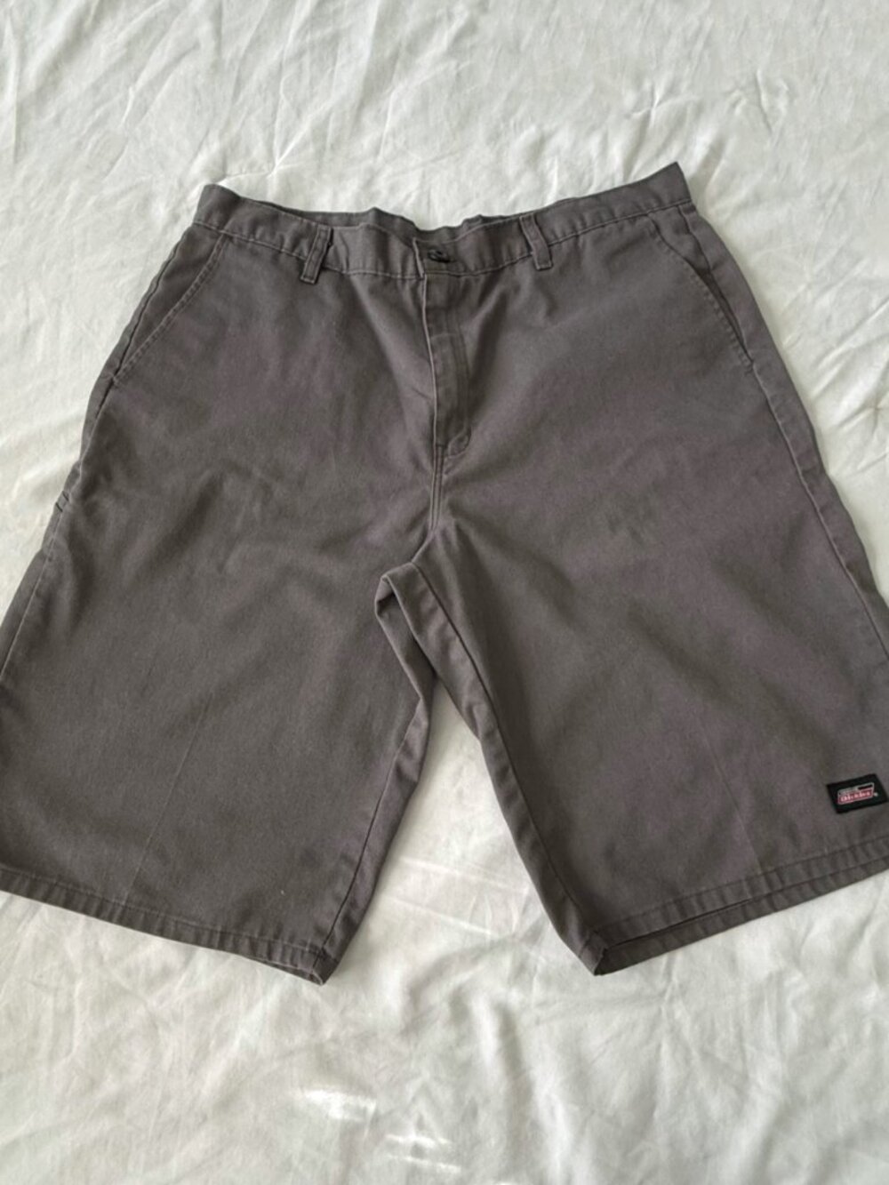 Dickies Relaxed Fit Work Shorts Gray Utility Carpenter Skate Y2K Mens 38